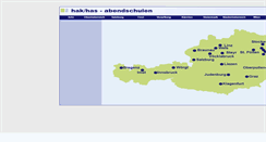 Desktop Screenshot of abendschulen.at